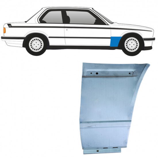 Sparno apatinė dalis už BMW 3 E30 1982-1994 / Dešinė 11481