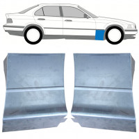 Sparno apatinė dalis už BMW E36 3 1990-2000 / Kairė + Dešinė / Rinkinys 9851