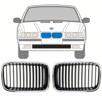 Grotelės už BMW 3 E36 1990-1995 / Kairė + Dešinė / Rinkinys 11126