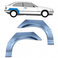 Galinė arka už BMW 3 E36 / Kairė + Dešinė / COMPACT / Rinkinys 5500