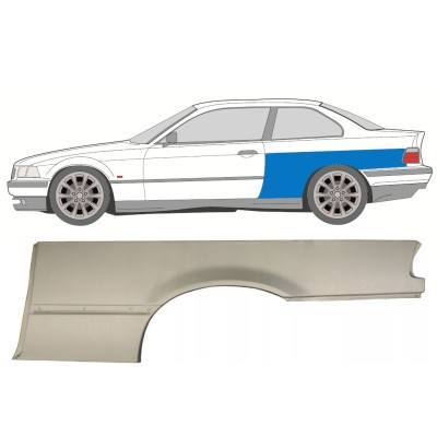 Galinė arka už BMW 3 E36 1990-2000 / Kairė / COUPE 16384