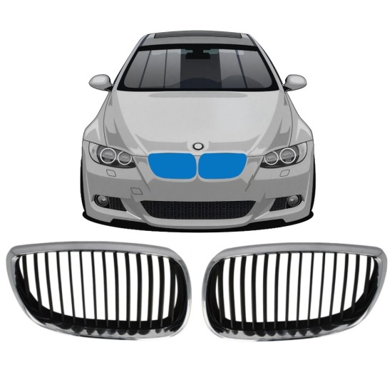 Grotelės už BMW 3 E92/E93 2006-2010 / Kairė + Dešinė / Rinkinys 16312