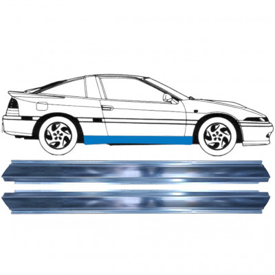 Slenkstis, apatinė už Mitsubishi Eclipse 1989-1995 / Rinkinys 11333