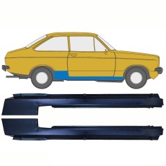 Visas slenkstis už Ford Escort 1974-1980 / Kairė + Dešinė / Rinkinys 10729