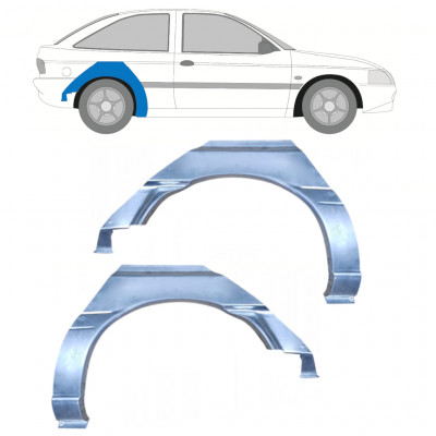 Galinė arka už Ford Escort 1995-2000 / Kairė + Dešinė / Rinkinys 9969