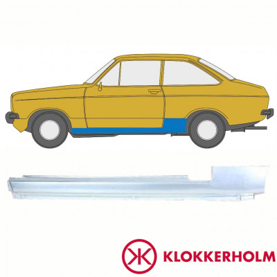 Slenkstis, apatinė už Ford Escort 1974-1980 / Kairė 10728