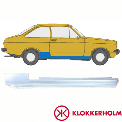 Slenkstis, apatinė už Ford Escort 1974-1980 / Dešinė 10727