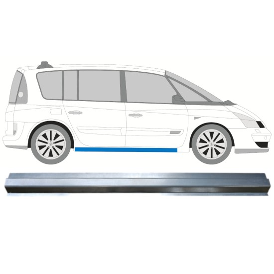 Slenkstis apatinė dalis už Renault Espace 2002-2015 / Kairė = Dešinė (simetriška) 14986
