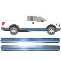 Slenkstis, apatinė už Ford F-150 2008-2014 / Kairė + Dešinė / Rinkinys 11349