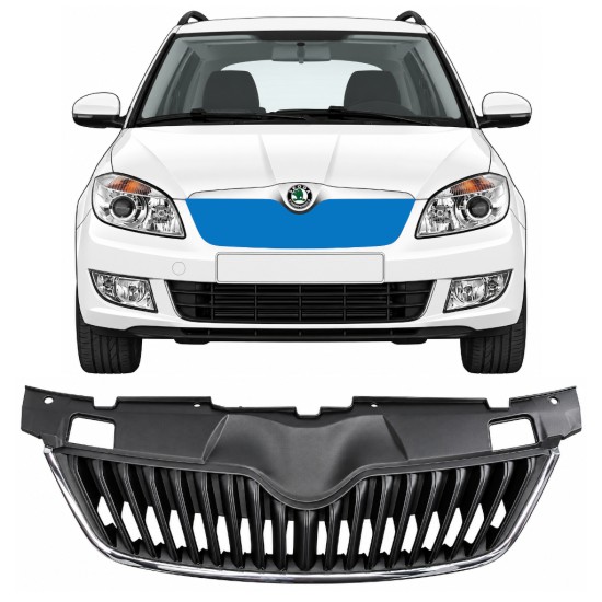 Grotelės už Skoda Fabia II 2010-2015 17231