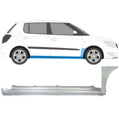 Visas slenkstis + priekinio sparno apatinė dalis už Skoda Fabia II 2007-2015 / Dešinė / Rinkinys 11170