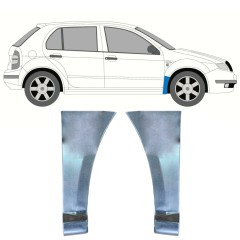 Sparno apatinė dalis už Skoda Fabia I 1999-2007 / Kairė + Dešinė / Rinkinys 10595
