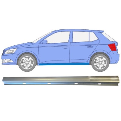 Slenkstis apatinė dalis už Skoda Fabia 2014- / Kairė 14816