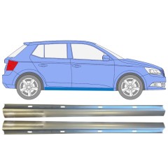 Slenkstis apatinė dalis už Skoda Fabia 2014- / Kairė + Dešinė / Rinkinys 14817