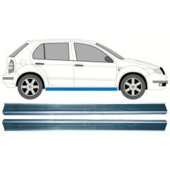 Slenkstis, apatinė už Skoda Fabia I 1999-2007 / Kairė = Dešinė (simetriška) / Rinkinys 10313