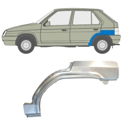 Galinė arka už Skoda Favorit 1989-1995 / Kairė 14883