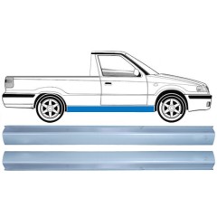 Slenkstis, apatinė už Skoda Felicia 1994-2001 / Kairė = Dešinė (simetriška) / PICKUP / Rinkinys 12608