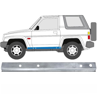 Slenkstis vidinė dalis už Daihatsu Feroza Rocky Fourtrak 1984-1993 / Kairė 17011