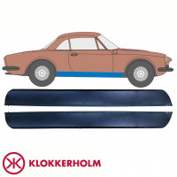 Slenkstis, apatinė už Fiat 124 Spider 1966-1985 / Kairė + Dešinė / Rinkinys 10717