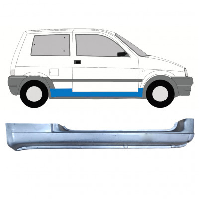 Slenkstis, apatinė už Fiat Cinquecento 1991-1998 / Dešinė 11211