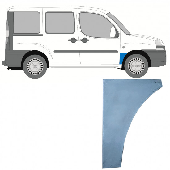 Sparno apatinė dalis už Fiat Doblo 2001-2010 / Dešinė 8954