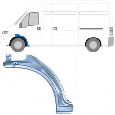 Lankas prie priekinio rato už Fiat Ducato Boxer Relay 1994-2006 / Kairė 5566