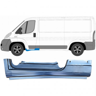 Slenkstis apatinė durų priekinių už Fiat Ducato 2006- / Kairė 5946