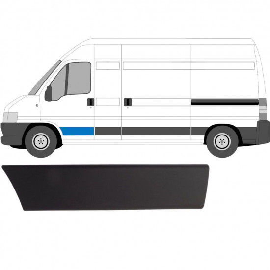 Priekinių durų Sparno juosta už Fiat Ducato Boxer Relay 2002-2006 / Kairė 5129