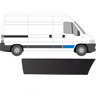 Priekinių durų Sparno juosta už Fiat Ducato Boxer Relay 2002-2006 / Dešinė 5124
