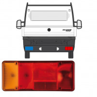 Galinis žibintas už Fiat Ducato Boxer Relay 2006-2012 / Kairė 9004