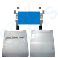 Galinių durų dalis už Fiat Ducato Boxer Relay Jumper 1994-2006 / Kairė + Dešinė / Rinkinys 9860