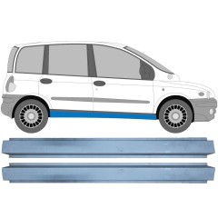 Slenkstis, apatinė už Fiat Multipla 1999-2010 / Kairė + Dešinė / Rinkinys 11346