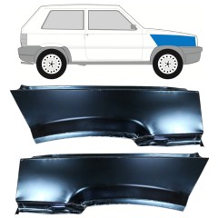 Priekinis sparnas už Fiat Panda 1980-2002 / Kairė + Dešinė / Rinkinys 9928