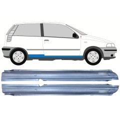 Visas slenkstis už Fiat Punto I 1993-1999 / Kairė + Dešinė / Rinkinys 9938
