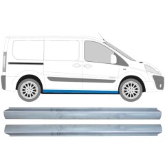 Slenkstis, apatinė už Peugeot Expert 2007-2016 / Kairė + Dešinė / Rinkinys 14115