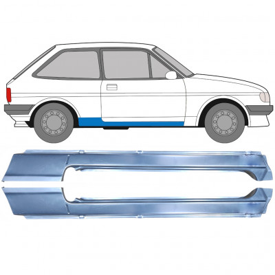 Visas slenkstis už Ford Fiesta 1983-1989 / Kairė + Dešinė 9719