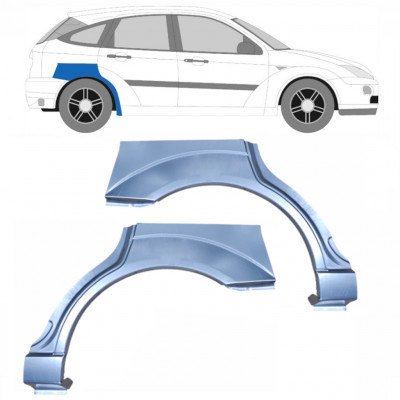 Galinė arka už Ford Focus 1998-2007 / Kairė + Dešinė / Rinkinys 6289