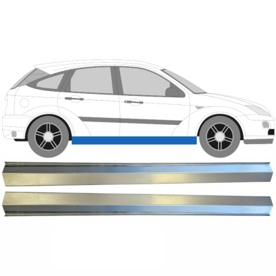 Slenkstis, apatinė už Ford Focus 1998-2004 / Kairė + Dešinė / Rinkinys 14784
