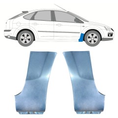 Sparno apatinė dalis už Ford Focus 2004-2010 / Kairė + Dešinė / Rinkinys 9857