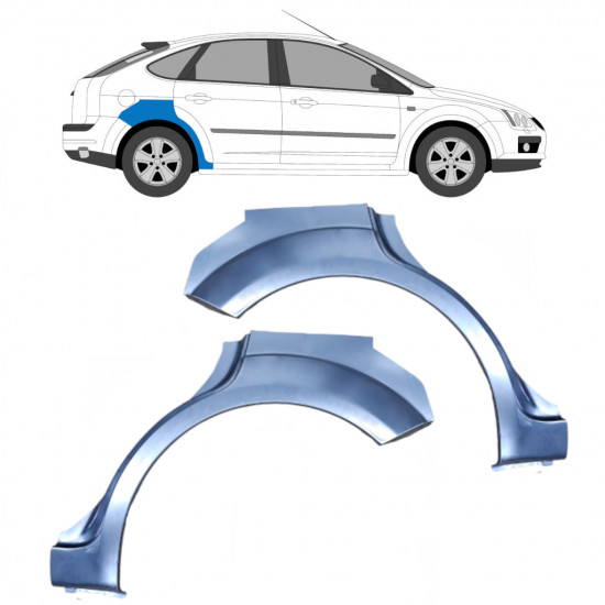 Galinė arka už Ford Focus 2004-2011 / Kairė + Dešinė / Rinkinys 9425