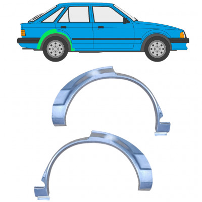Galinė arka už Ford Escort 1980-1986 / Kairė + Dešinė / Rinkinys 9984