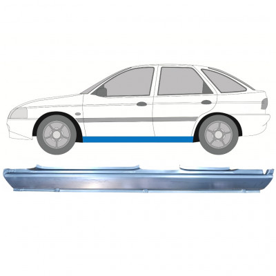 Visas slenkstis už Ford Escort 1995-2000 / Kairė 8989