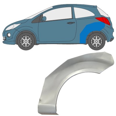 Galinė arka už Ford Ka 2008-2016 / Kairė 15064