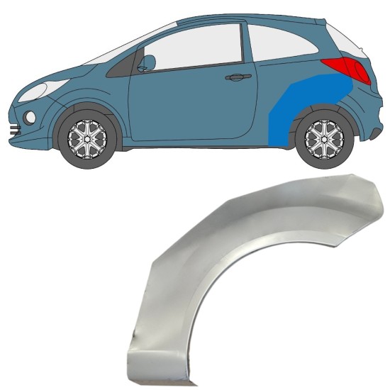Galinė arka už Ford Ka 2008-2016 / Kairė 15064