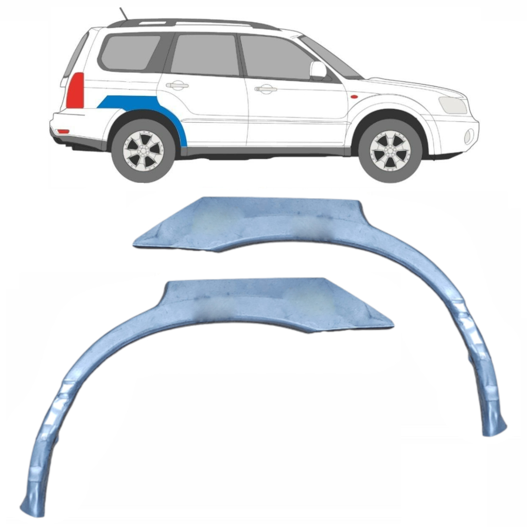 Galinė Arka Už Subaru Forester Sg 2002-2008 / Kairė + Dešinė / Rinkinys 9209