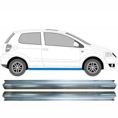 Slenkstis, apatinė už Volkswagen Fox 2005- / Kairė + Dešinė / Rinkinys 11326