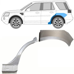 Galinė arka už Land Rover Freelander 2006-2016 / Kairė / Rinkinys 8966