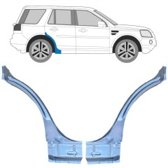 Galinė arka už Land Rover Freelander 2006-2016 / Kairė + Dešinė / Rinkinys 10659