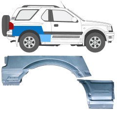 Galinė arka už Opel Frontera B 1999-2002 / Dešinė / Rinkinys 12837