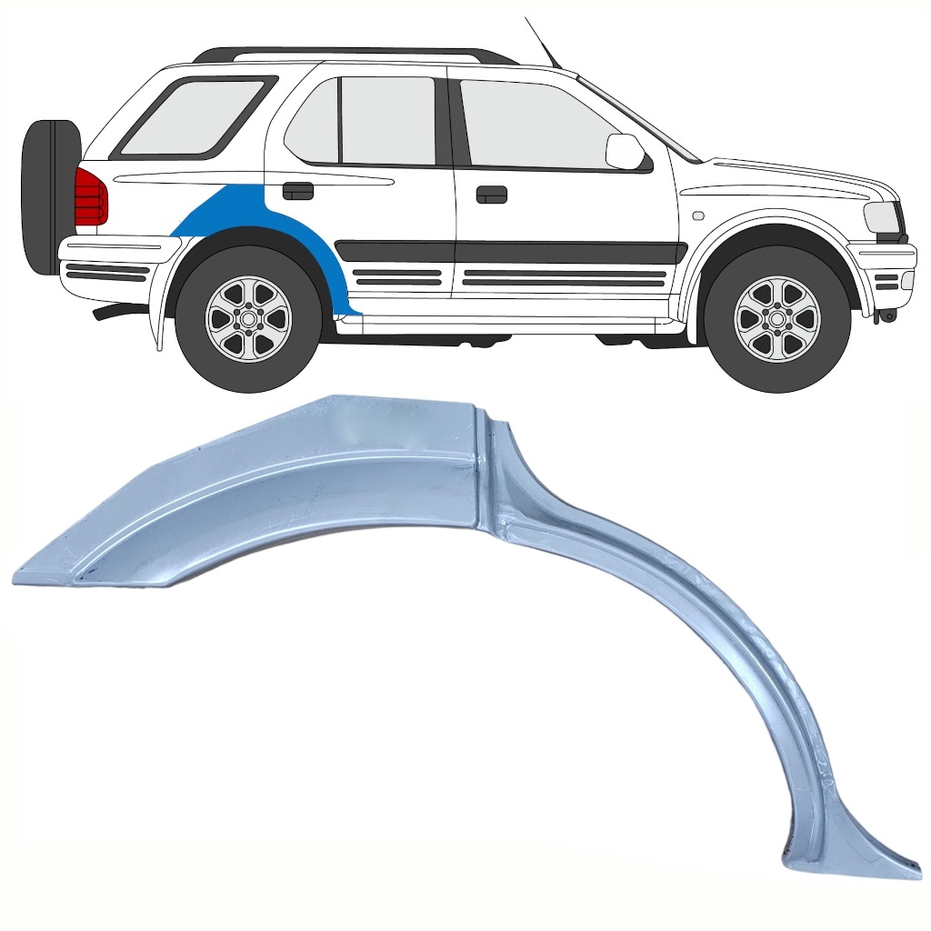 Galinė Arka Už Opel Frontera B 1999-2002 / Dešinė 8757